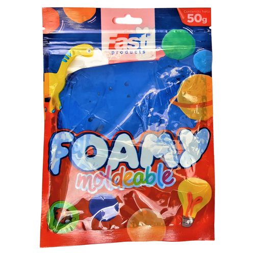 Foamy Fast Moldeable Azul 50Gr