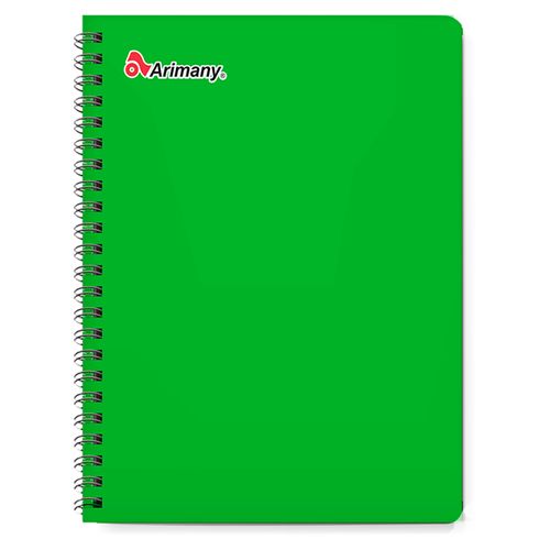 Cuaderno Arimany  rayado diseño liso surtido - 100 hojas