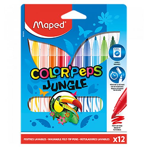 Marcadores Maped 12 Colores