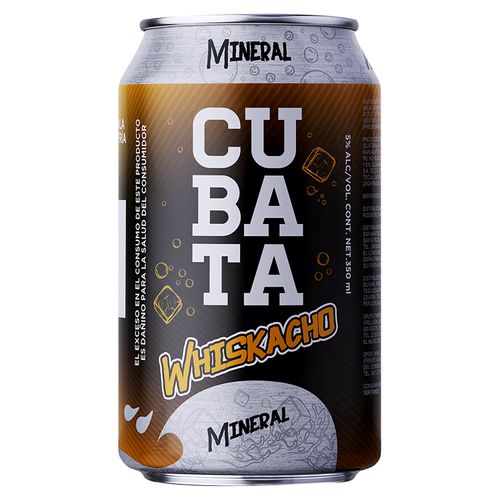 Cubata Whiskacho Mineral - 350ml