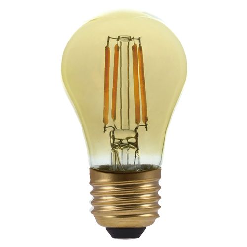 Bombillo Filamento 4W Luz Ambar