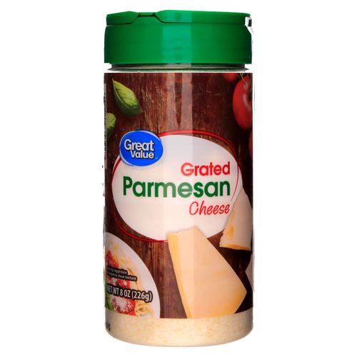 Queso Parmesano Great Value En Polvo -227gr