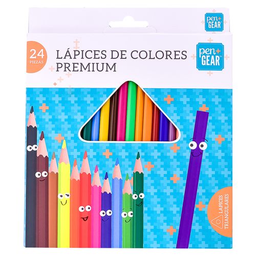 Lápices de color Pen + Gear premium - 24 Pzas