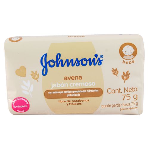 Jabón Johnsons Baby Avena -75 g