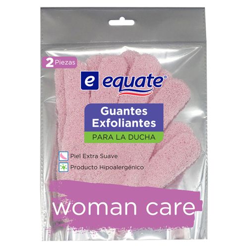 Guante De Baño Exfoliante Marca Equate - Unidad