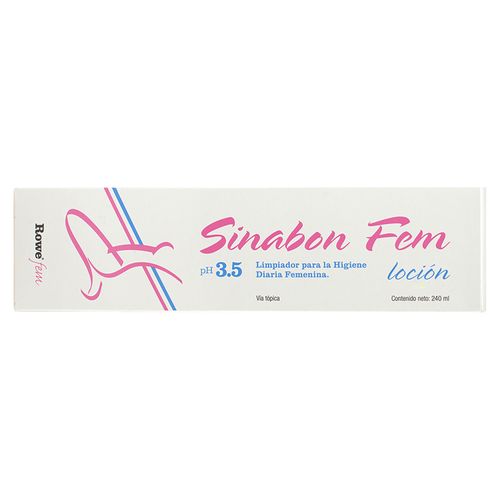 Loción Rowe, Sinabon Femenina - 240 ml