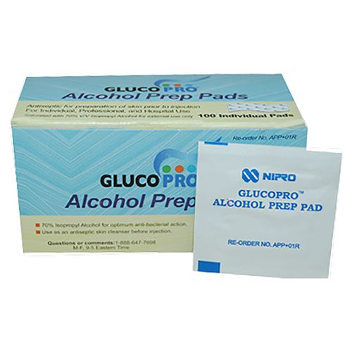 Toallas De Alcohol 100 Unidades