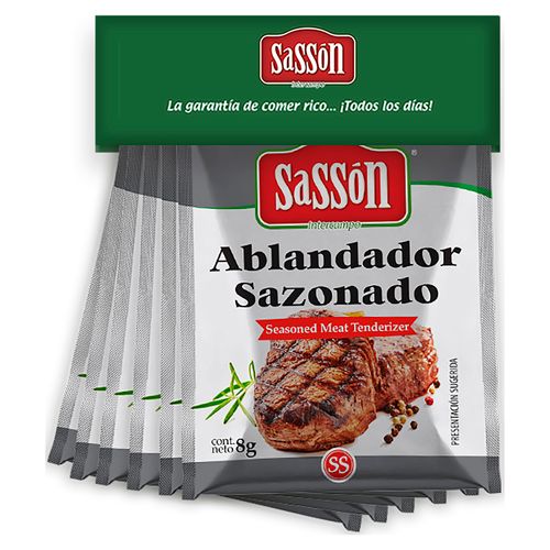 Ablandador Sasson Sobre 6Pack 48Gr