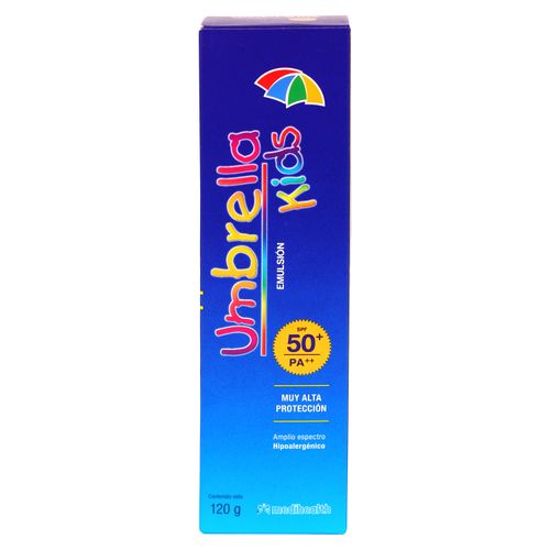 Umbrella Kids Emulsion Fps 50 +120 Gr Una Caja