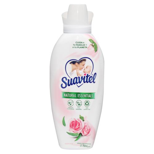 Suavizante Suavitel Natural Essentials Agua De Rosa - 750ml