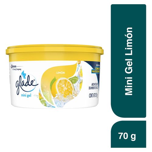 Mini Gel Limón Glade 70G