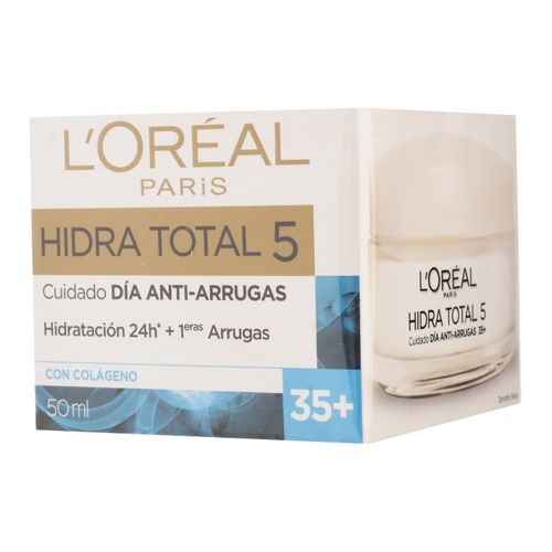 Crema Loreal Humectante Antiarruga Colageno -50ml