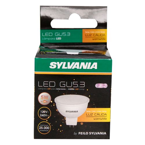 Led Sylvania Modelo Mr16 5W Luz Cálida