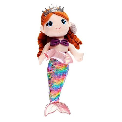 Sci Sirena Con Lentejuelas Peluche