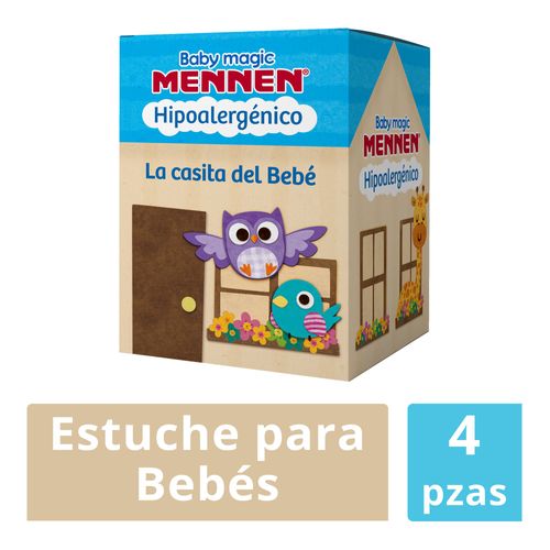 Casita de Bebe Mennen  Baby Magic Jabon + Aceite + Talco + Colonia