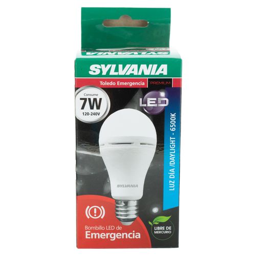 Led Sylvania Bombillo De Emergencia 7W Luz Blanca