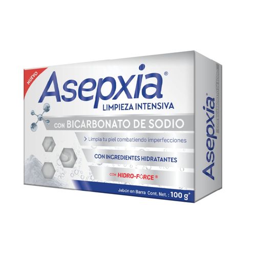 Jabón Asepxia Bicarbonato 100G