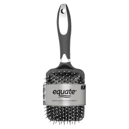 Cepillo Para Cabello Cuadrado Marca Equate - Unidad