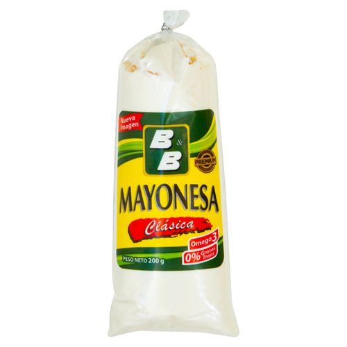 Mayonesa Pura B&B Bolsa - 200g