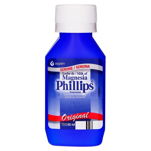 Leche Magnesia Phillips Original -60 Ml