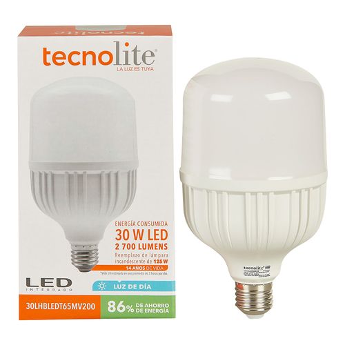 Tecnolite, BOMBILLO LED 30W100-240V6500KE272700LM