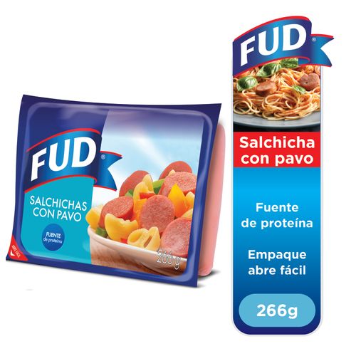 Salchicha de Pavo Fud -  266gr