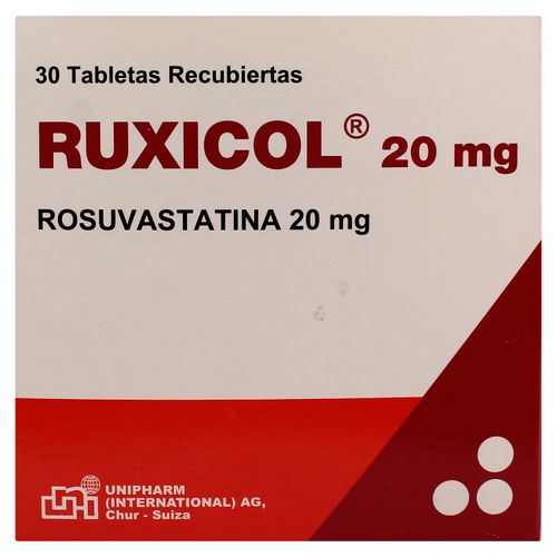 Ruxicol 20Mg X 30 Tabletas
