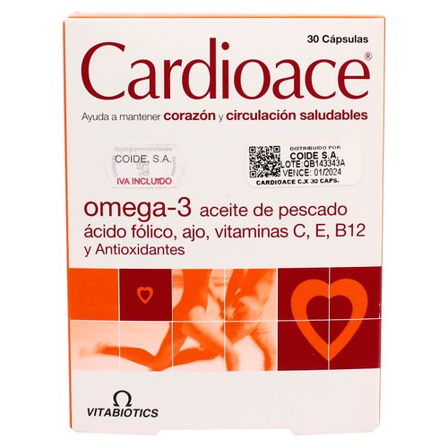 Cardioace 30 Capsulas
