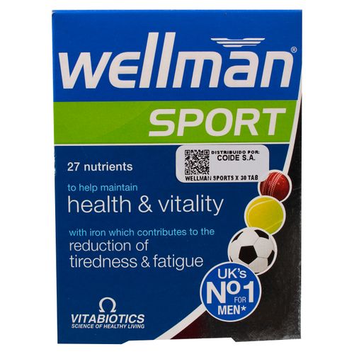 Wellman Sport 30 Cápsulas