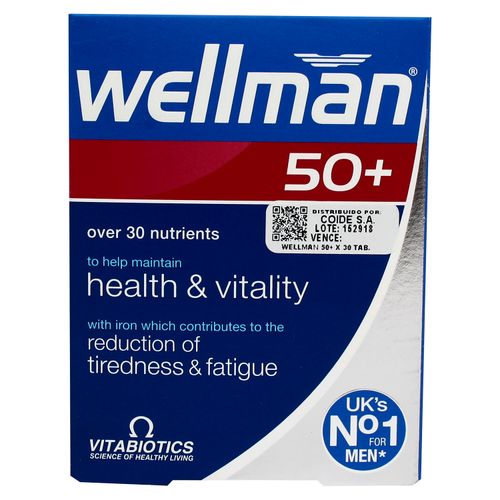 Wellman 50+ 30 Tabletas
