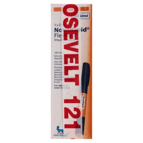 Novorapid Flexpen 1/3ml 100Uml