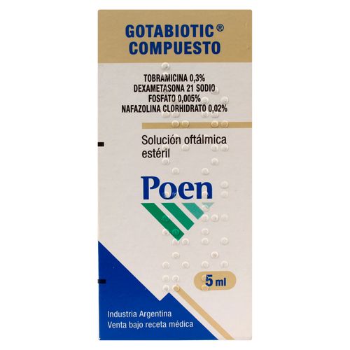 Gotabiotic Compuesto Solucion Oftal 5Ml