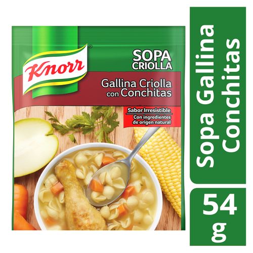 Sopa Knorr Gallina Criolla - 54 g