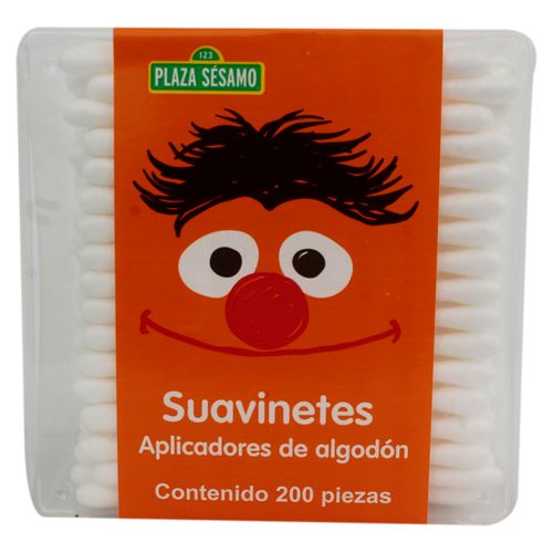 Zuum Plaza Sesamo Caja Aplicador 200 Pzs