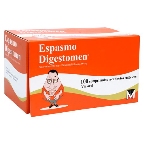 Espasmo Menarini Digestomen X100 Comprimidos