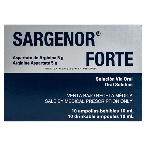 Sargenor Forte 10 Ampollas Bebibles