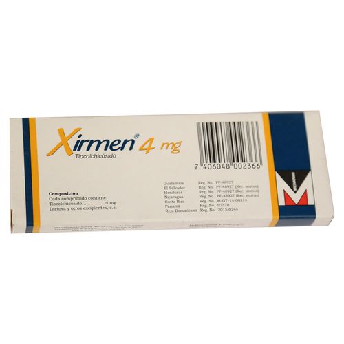Xirmen Menarini 4 Mg 10 Comprimidos