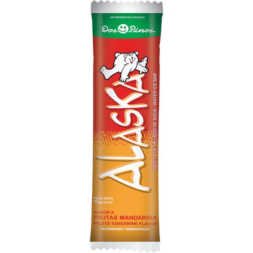 Paleta Alaska Fruta Mandarina -75 g