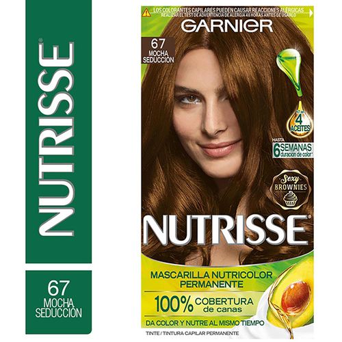 Tintura Permanente Garnier Nutrisse - Chocolate 67