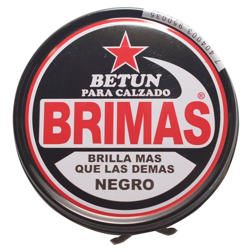 Pasta Brimas Para Calzado Negro - 64 g
