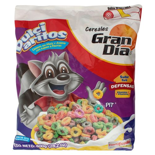 Cereal Gran Día Dulci Arito bolsa -800 g