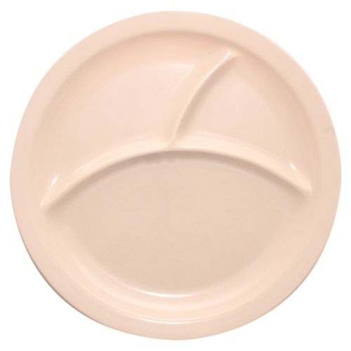 Plato Best Melamine Principal Beige 3 Divisiones Melamina