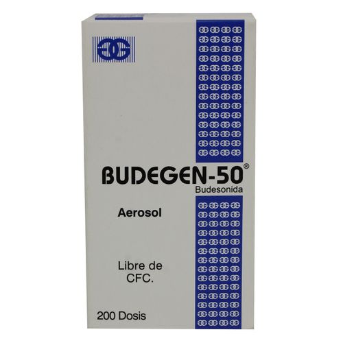 Budegen Generix 50 Mcg 200 Dosis Inhal-Precio indicado por corticosteroidesxx
