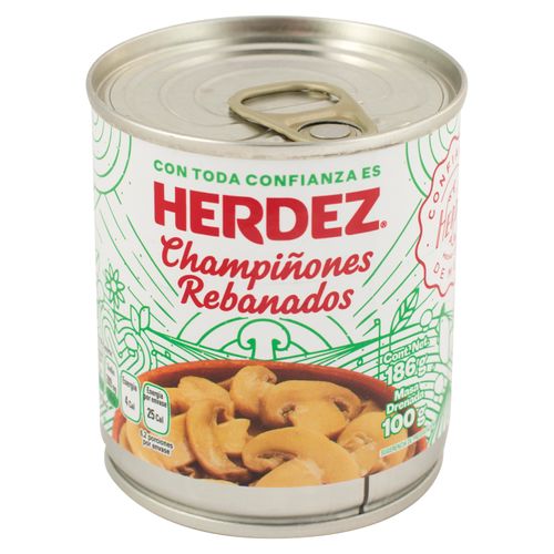 Champinones Herdez Rebanados - 186gr