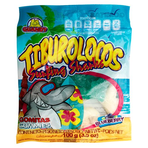 Gomitas Guandy Tiburolocos - 100gr