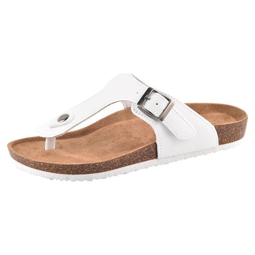 Sandalia Casual Boulevard Para Dama Medium Blanco - Size 37