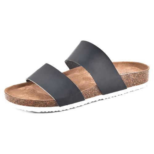 Sandalia Casual Boulevard Para Dama Medium Negro - Size 37