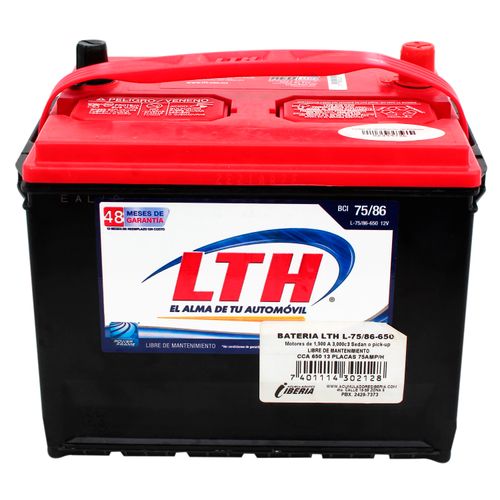 Batería Lth Para Automóvil  L-75/86-650