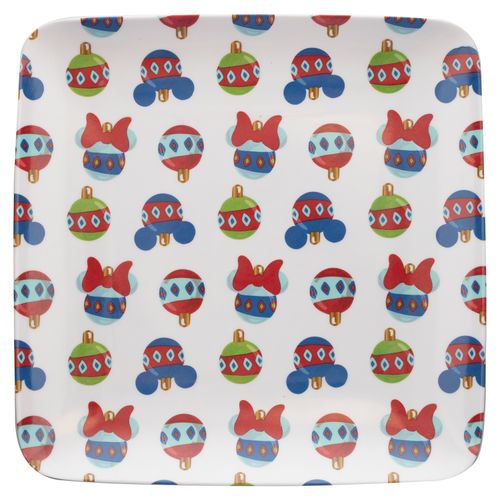 Plato Disney Cuadrado Melamina 8.5Plg