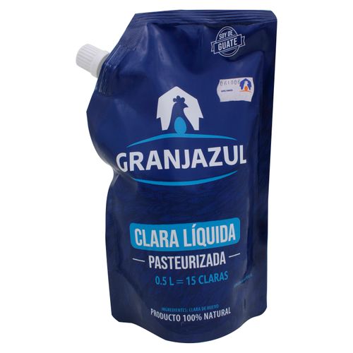 Clara De Huevo Granja Azul Líquida Pasteurizada - 0.5 L